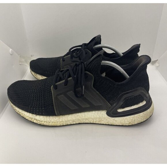 Adidas Ultraboost 19 Black/White Running Shoes Sneakers G54009 Men’s Size 11 main image 4